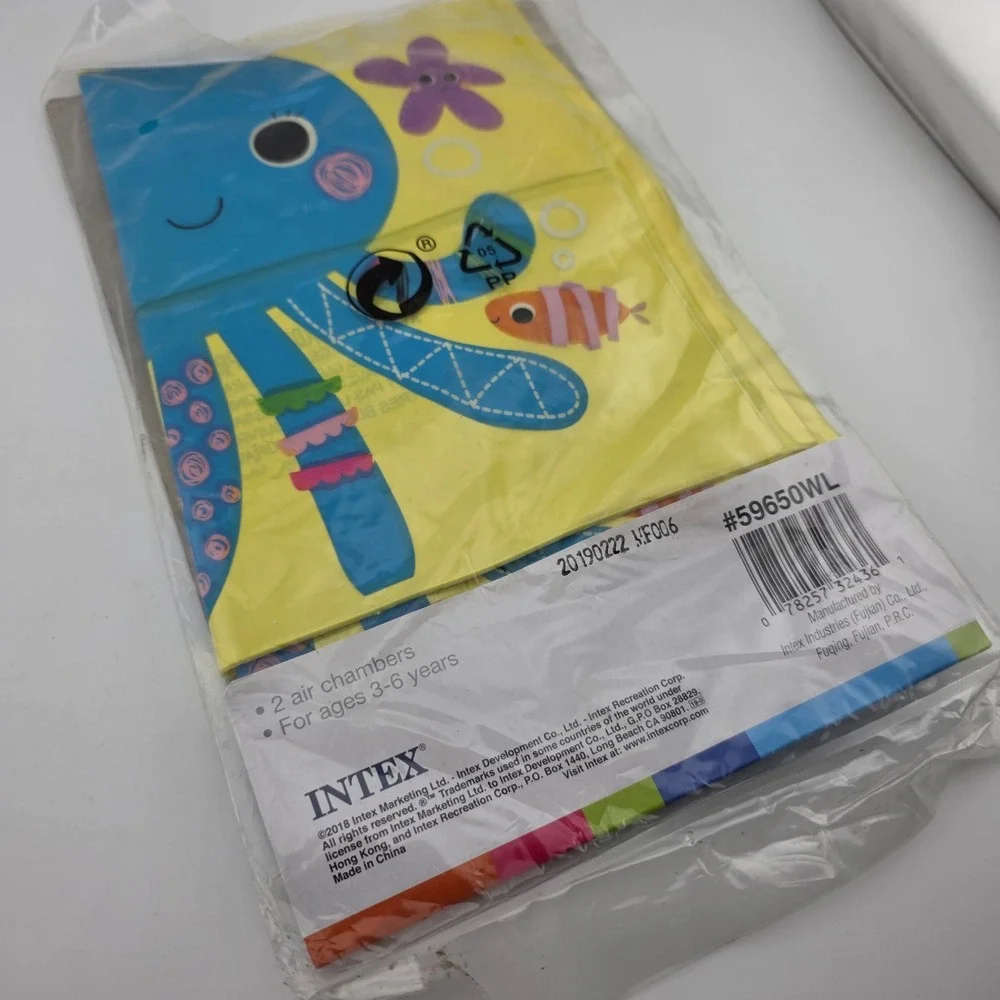 Intex Assorted Arm Bands‎ Bundle 7 Pairs Sea Buddy Mermaid Ages 3-6 New
